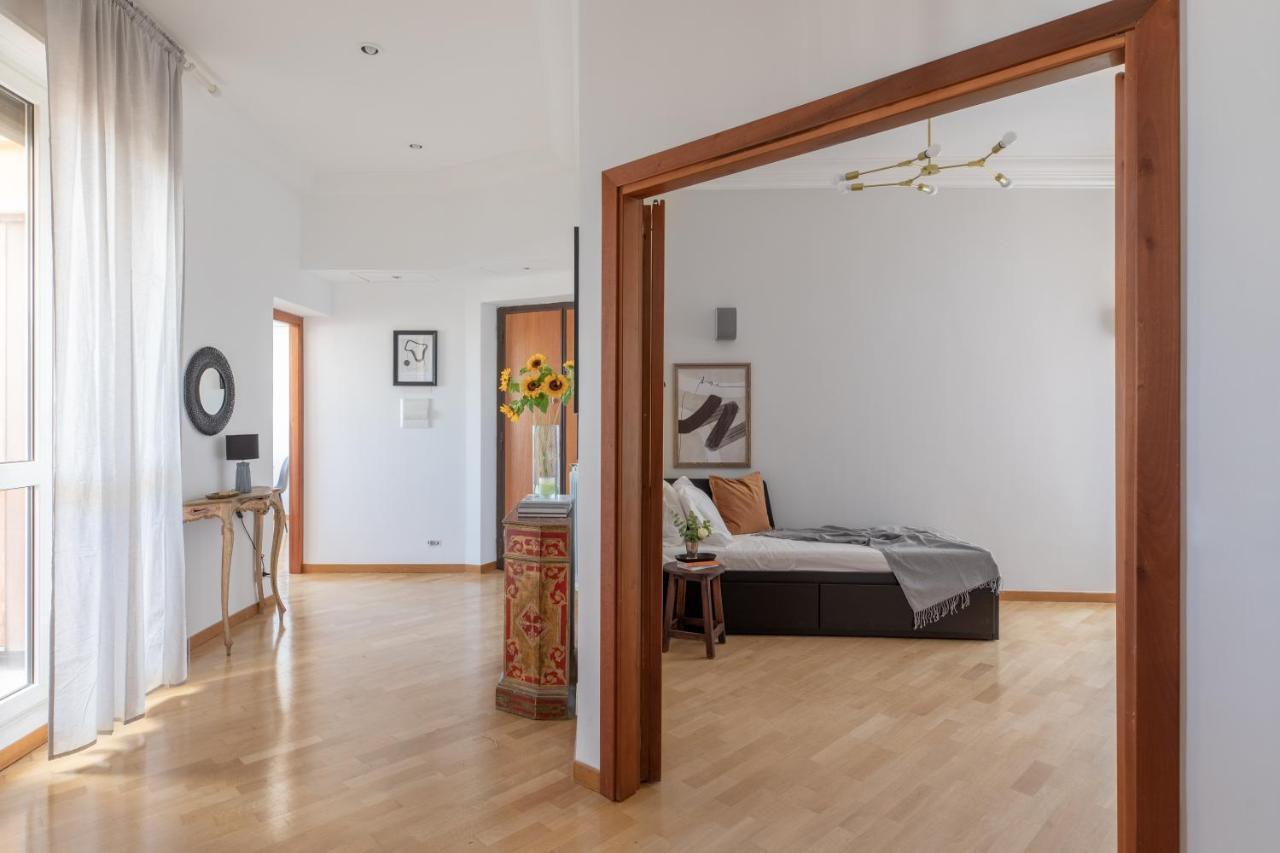 Апартаменты Iflat Spacious Penthouse Near The Vatican City Рим Экстерьер фото